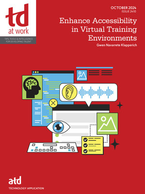 cover image of Enhancing Accessibility in Virtual Training Environments